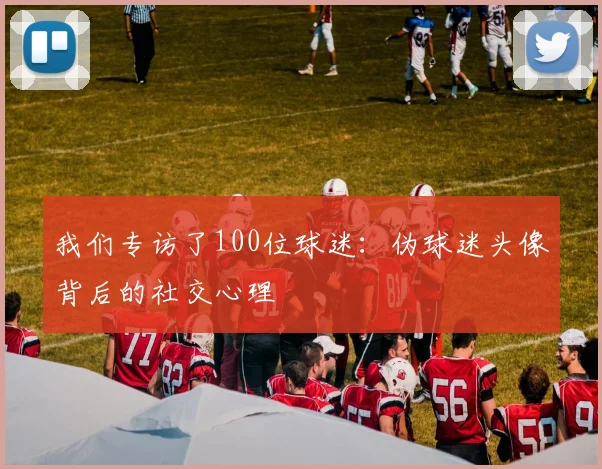 我们专访了100位球迷:伪球迷头像背后的社交心理